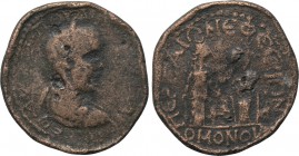PAMPHYLIA. Perge. Valerian I (253-260). Ae. Homonoia with Ephesus.