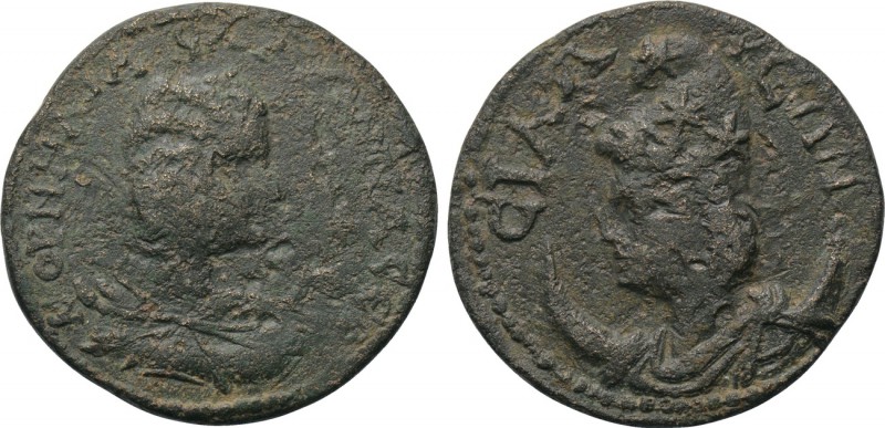 PAMPHYLIA. Sillyum. Salonina (Augusta, 254-268). 10 Assaria. 

Obv: KOPNHΛIA C...