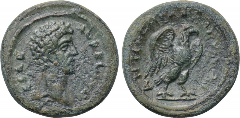 PISIDIA. Antioch. Marcus Aurelius (Caesar, 139-161). Ae. 

Obv: AVRELIVS CAESA...