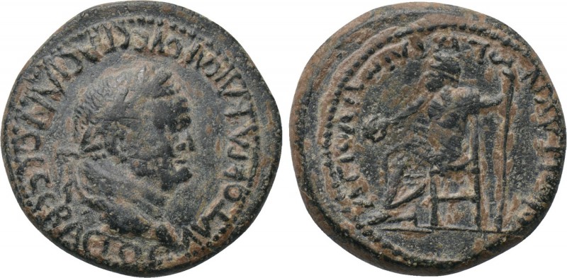 PISIDIA. Apollonia-Mordiaeum. Vespasian (69-79). Ae. 

Obv: AVTOKPA KAICAP OVЄ...