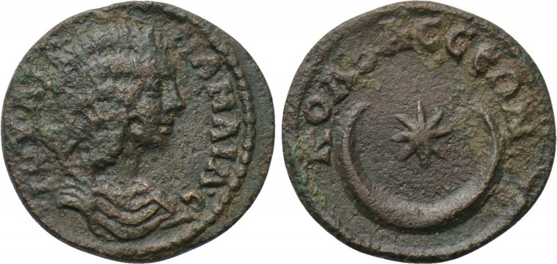 PISIDIA. Colbasa. Julia Mamaea (Augusta, 222-235). Ae. 

Obv: IOVΛIA MAMAIA C....