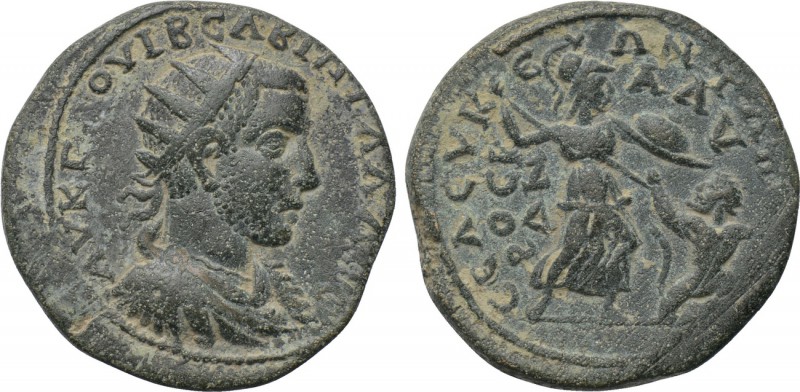 CILICIA. Seleucia ad Calycadnum. Volusian (251-253). Ae. 

Obv: ΑV Κ ΓΑ ΟVΙΒ С...