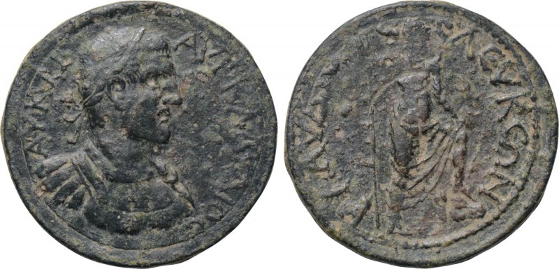 CILICIA. Seleucia ad Calycadnum. Claudius II Gothicus (268-270). Ae. 

Obv: AY...