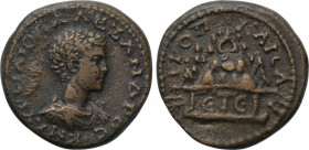 CAPPADOCIA. Caesarea. Severus Alexander (Caesar, 222). Ae. Dated RY 5 of Elagabalus (222).