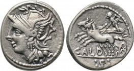 C. COILIUS CALDUS. Denarius (104 BC). Rome.