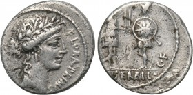 C. SERVILIUS C. F. Denarius (53 BC). Rome.
