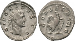 DIVUS AUGUSTUS (Died 14). Antoninianus. Struck under Trajanus Decius (249-251).