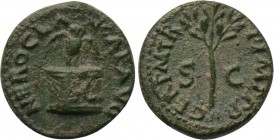 NERO (54-68). Quadrans. Rome.