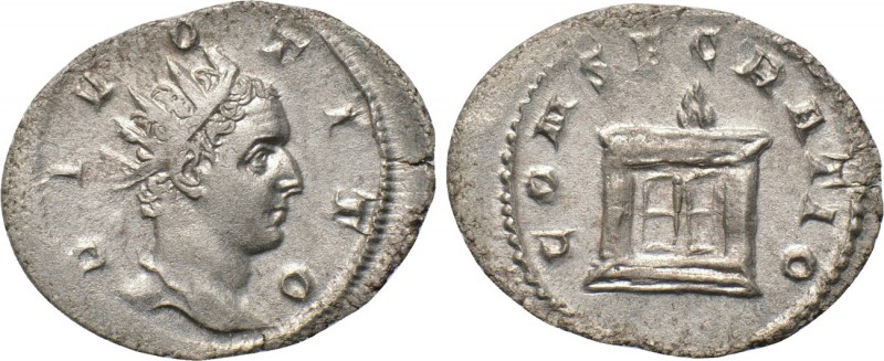 DIVUS TITUS (Died 81). Antoninianus. Struck under Trajanus Decius (249-251). 
...