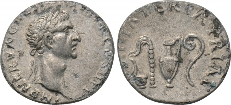 NERVA (96-98). Fourrée denarius. Rome. 

Obv: IMP NERVA CAES [...] COS II P P....