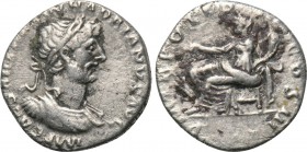 HADRIAN (117-138). Denarius. Uncertain Eastern mint.