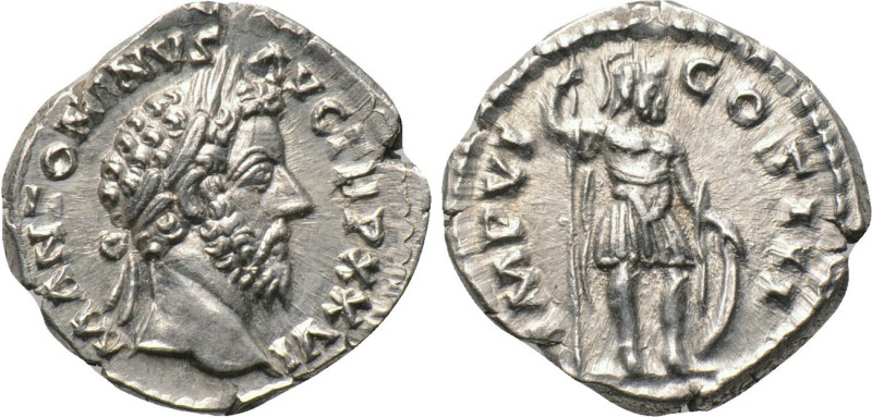 MARCUS AURELIUS (161-180). Denarius. Rome. 

Obv: M ANTONINVS AVG TR P XXVI. ...