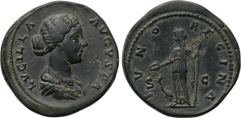 LUCILLA (Augusta, 164-182). Sestertius. Rome. 

Obv: LVCILLA AVGVSTA. 
Draped...