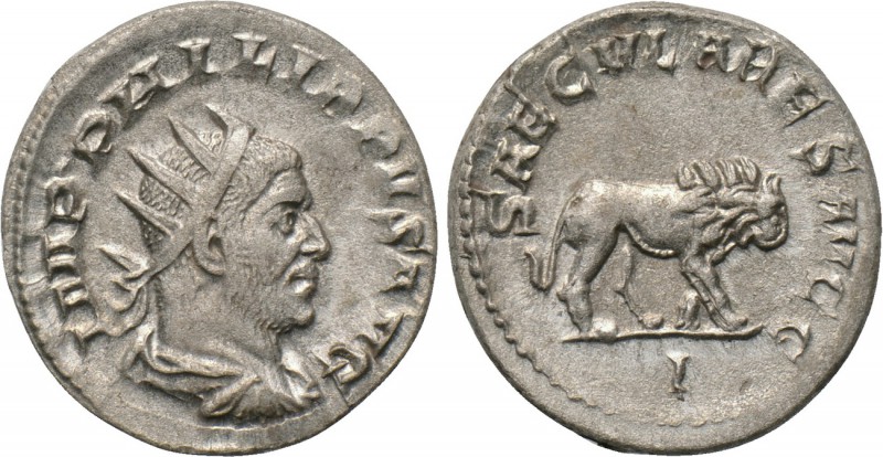 PHILIP I THE ARAB (244-249). Antoninianus. Rome. 

Obv: IMP PHILIPPVS AVG. 
R...