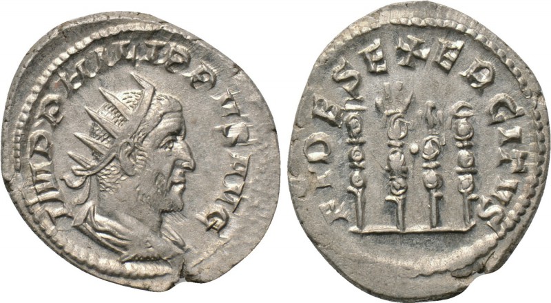 PHILIP I THE ARAB (244-249). Antoninianus. Rome. 

Obv: IMP PHILIPPVS AVG. 
R...
