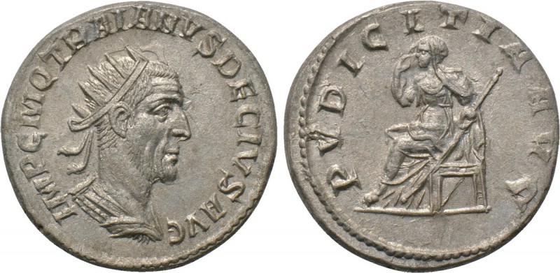 TRAJANUS DECIUS (249-251). Antoninianus. Antioch. 

Obv: IMP C M Q TRAIANVS DE...