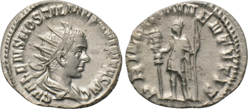 HOSTILIANUS (Caesar, 250-251). Antoninianus. Rome. 

Obv: C VALENS HOSTIL MES ...