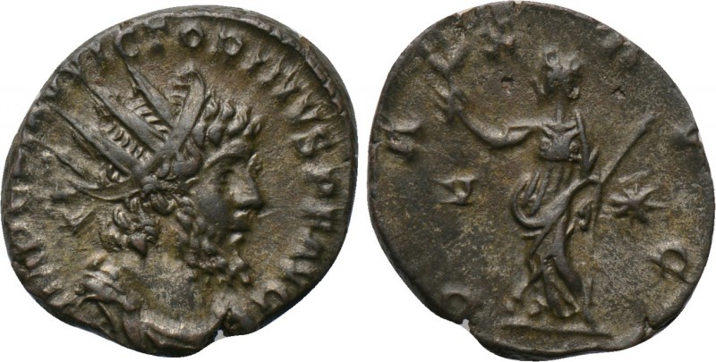 VICTORINUS (269-271). Antoninianus. Treveri. 

Obv: IMP C PIAV VICTORINVS P F ...