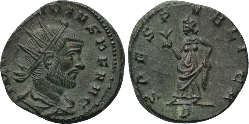 CLAUDIUS II GOTHICUS (268-270). Antoninianus. Mediolanum. 

Obv: IMP CLAVDIVS ...