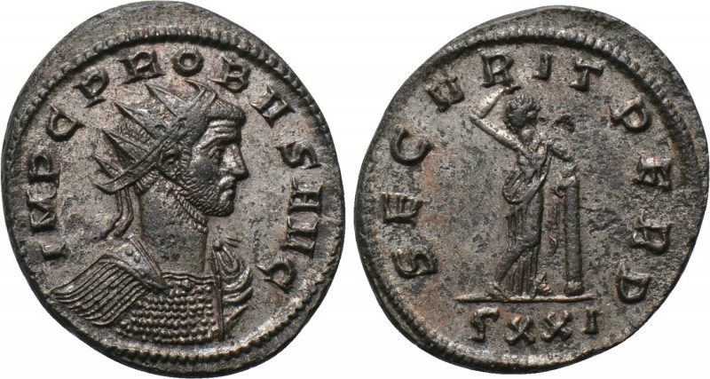 PROBUS (276-282). Antoninianus. Ticinum. 

Obv: IMP C PROBVS P F AVG. 
Radiat...