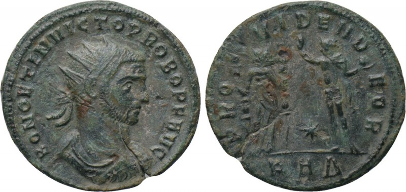 PROBUS (276-282). Antoninianus. Serdica. 

Obv: BONO ET INVICTO PROBO P F AVG....