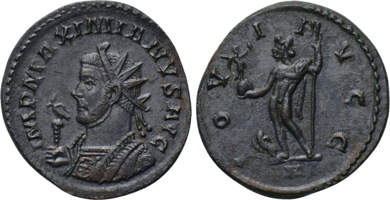 MAXIMIANUS HERCULIUS (First reign, 286-305). Antoninianus. Lugdunum. 

Obv: IM...