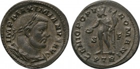 MAXIMIANUS HERCULIUS (First reign, 286-305). Follis. Treveri.