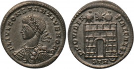 CONSTANTIUS II (Caesar, 324-337). Follis. Treveri.