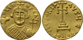 LEONTIUS (695 - 698). GOLD Solidus. Constantinople.