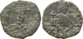 CONSTANTINE VI and IRENE (780-797). Follis. Constantinople.