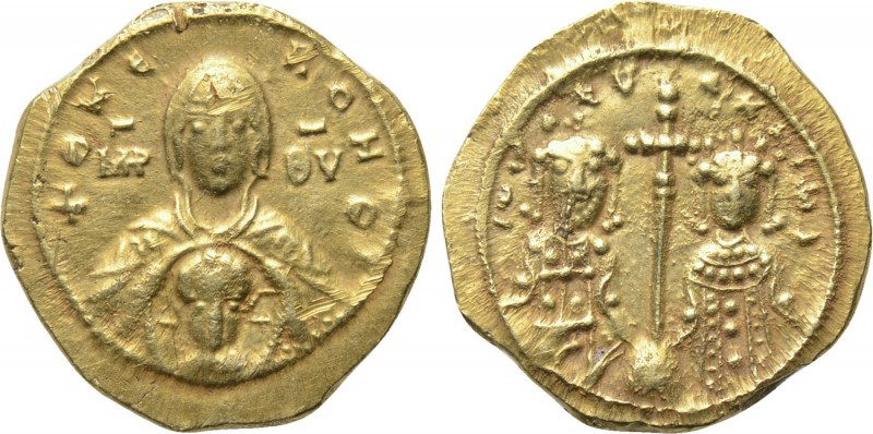 ROMANUS IV DIOGENES with EUDOCIA (1068-1071). GOLD Tetarteron Nomisma. Constanti...