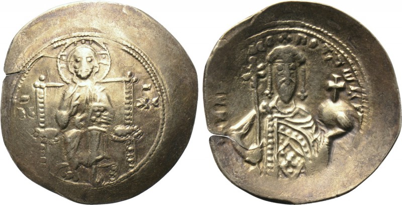 ALEXIUS I COMNENUS (1081-1118). EL Histamenon Nomisma. Constantinople. 

Obv: ...