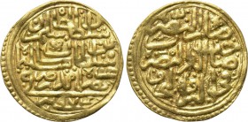 OTTOMAN EMPIRE. Selim II (AH 974-982 / AD 1566-1574). GOLD Sultani. Amid (Diyarbakır). Dated AH 974 (1566/7).
