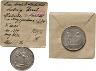 GERMANY. Braunschweig-Wolfenbüttel. Karl I (1735-1780). Medal (1776). By T. van Berckel. Commemorating the 25th anniversary of the naming of Ludwig Er...