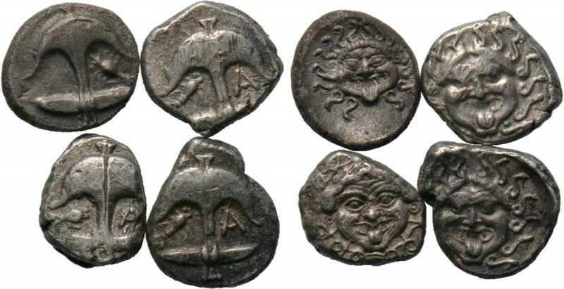 4 drachms of Apollonia Pontika. 

Obv: .
Rev: .

. 

Condition: See pictu...