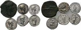 6 coins of Antoninus Pius.
