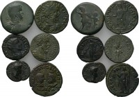 6 Roman provincial coins.