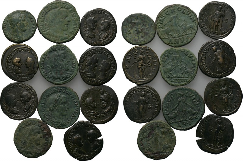 11 mostly Roman provincial coins. 

Obv: .
Rev: .

. 

Condition: See pic...