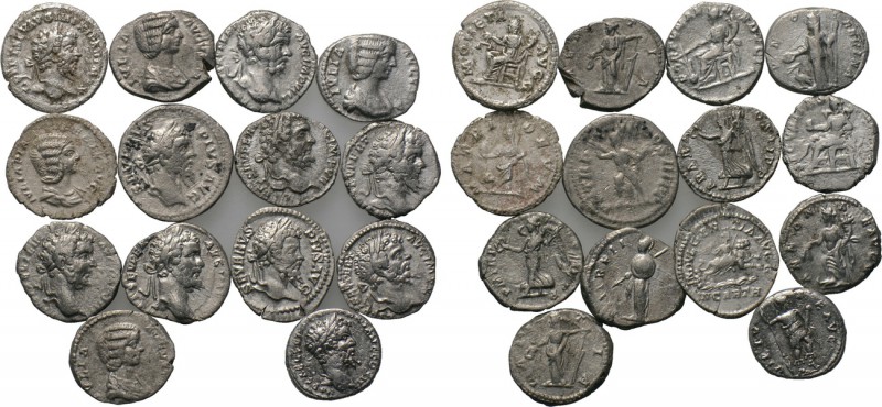 14 Severean denari. 

Obv: .
Rev: .

. 

Condition: See picture.

Weigh...