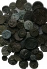 59 ancient coins.