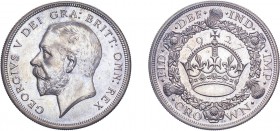 George V (1911-1936). Crown, 1927, proof issue. (ESC 3631, S.4036). About as struck.