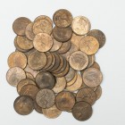 Victoria, Bronze Pennies, all 1901. Generally Extremely Fine or better. (49)
