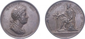 George IV, 1821, Coronation, bronze medal. By T.Wells. 46mm, 50.5g. (BHM 1095). About Extremely Fine.
