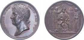 George IV, 1821, Coronation, bronze medal. By Halliday & Kempson. 48mm, 50.0g. (BHM 1073). About Extremely Fine.