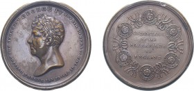 George IV, 1821, Chronology of the Sovereigns of England, circular box with 18 paper roundels. 47mm. Apparently comprising of the obverse of BHM 1078 ...