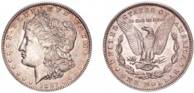 USA. Morgan Dollar, 1878-1921. Dollar 1887, Philadelphia. KM-110. Choice Uncirculated.
