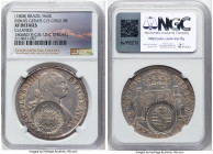 Minas Gerais. João Prince Regent Counterstamped 960 Reis ND (1808) XF Details (Cleaned) NGC, Minas Gerais mint, KM243, LMB-452. Host: Chile Charles IV...