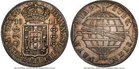 João Prince Regent 960 Reis 1814-R MS61 NGC, Rio de Janeiro mint, KM307.3, LMB-424. Overstruck on a Spanish Colonial 8 Reales. HID09801242017 © 2024 H...