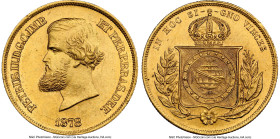 Pedro II gold 10000 Reis 1878 MS62 NGC, Rio de Janeiro mint, KM467, LMB-662. HID09801242017 © 2024 Heritage Auctions | All Rights Reserved www.HA.com/...