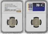 Republic nickel-silver Pattern 500 Reis 1935 MS62 NGC, Rio de Janeiro mint, KM-Pn284, LMB-E207a. HID09801242017 © 2024 Heritage Auctions | All Rights ...